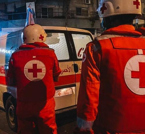 الصليب الأحمر اللبناني: أعداد الشهداء والإصابات كبير جداً