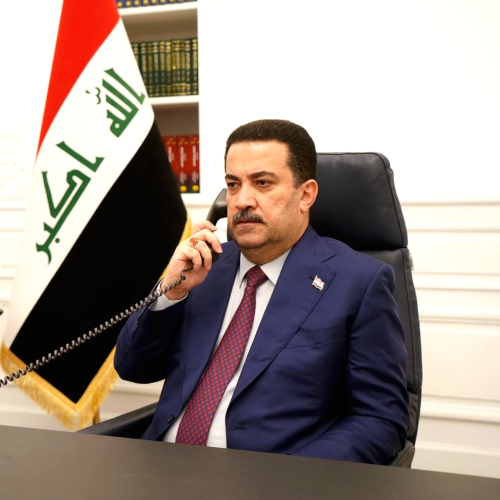 في اتصال هاتفي مع ماكرون.. السوداني يؤكد أهمية العمل على إدامة وقف إطلاق النار في المنطقة