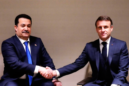 السوداني يبلغ ماكرون باعتقال المتورّطين بمقتل ضابط فرنسي بهجوم مسيّرة في أربيل