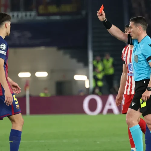 أتلتيكو يسخر من بكاء برشلونة والريال بسبب التحكيم