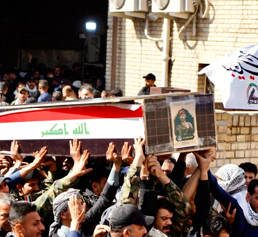 الحشد الشعبي: حصيلة العدوان على العراق بلغت نحو 80 شهيدًا وأكثر من 270 جريحًا