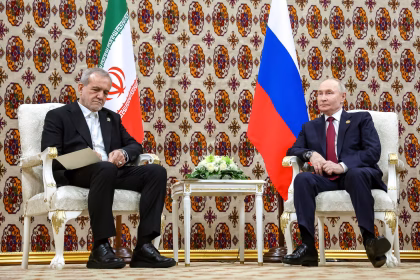 بزشكيان يؤكد لبوتين استعداد إيران للتوصل الى اتفاق يضمن سلام وأمن المنطقة