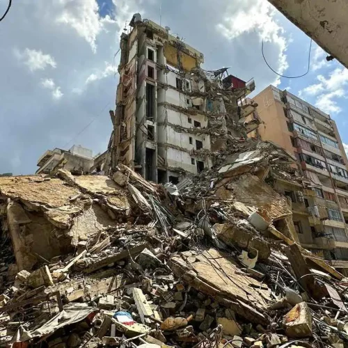 استشهاد عنصر أمن بالسفارة العراقية في بيروت إثر غارة إسرائيلية