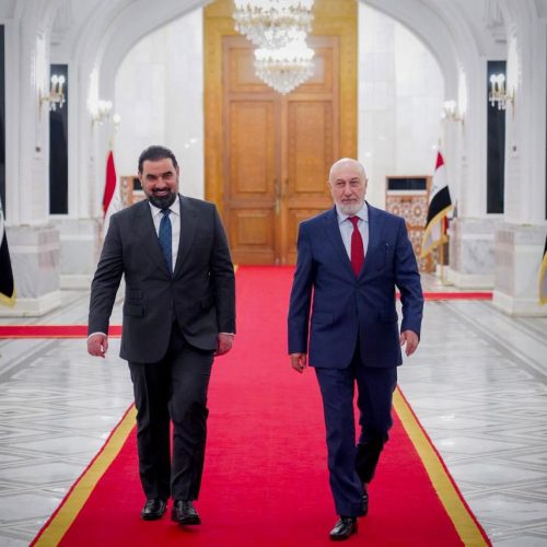 رئيسا الجمهورية والبرلمان يبحثان تعزيز التعاون بين السلطتين التنفيذية والتشريعية