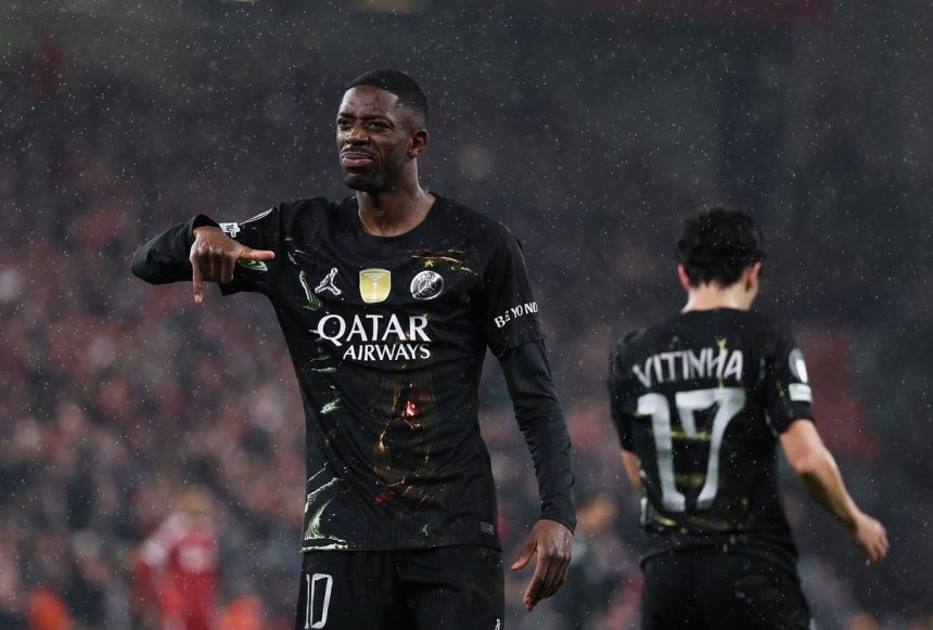 باريس سان جيرمان يتغلب على ليفربول ويبلغ نصف نهائي دوري أبطال اوروبا