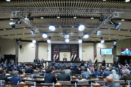 البرلمان يعقد جلسته برئاسة الحلبوسي