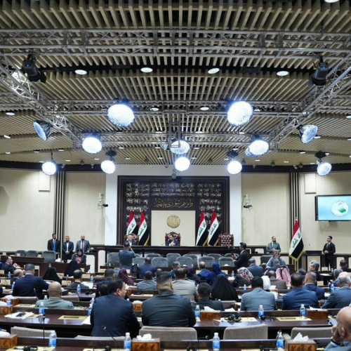 البرلمان يعقد جلسته برئاسة الحلبوسي