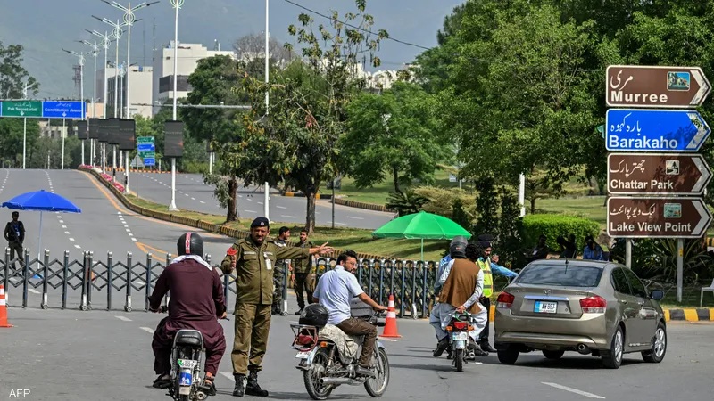 إغلاق شبه تام في إسلام آباد قبيل محادثات أميركا وإيران