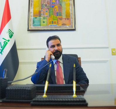 رئيس الوزراء المكلف يبحث مع رئيس الوزراء الأردني العلاقات الثنائية والتطلع لتوطيد التعاون المشترك