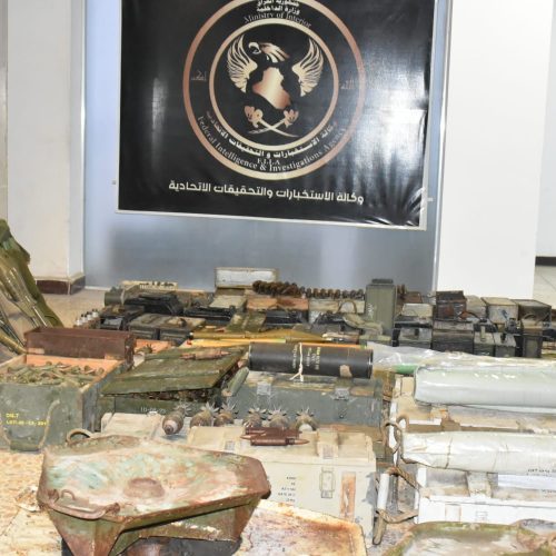 القوات الأمنية تقتحم منزل أبو درع في مدينة الصدر شرقي بغداد وتضبط أسلحة وأعتدة