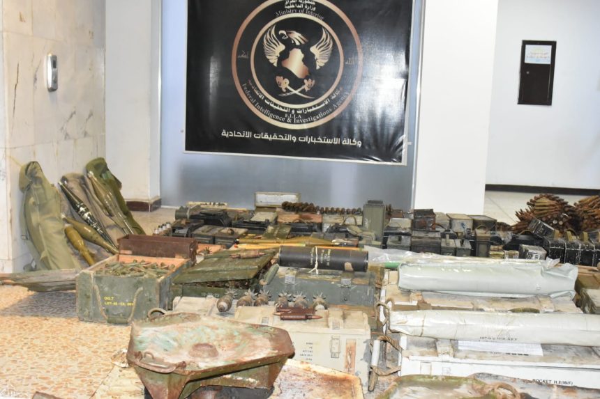 القوات الأمنية تقتحم منزل أبو درع في مدينة الصدر شرقي بغداد وتضبط أسلحة وأعتدة