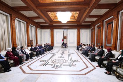 خلال استقباله وفد كتلة "تقدم".. رئيس الجمهورية يؤكد اهمية دعم رئيس الوزراء المكلف بتشكيل الحكومة