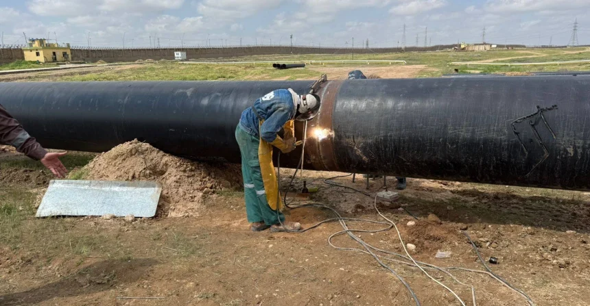 النفط: وصول أعمال تأهيل خط تصدير الخام فيشخابور – جيهان إلى مراحل متقدِّمة