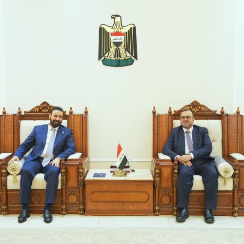 رئيس النهج الوطني والزيدي يبحثان خطوات تشكيل حكومة وطنية قادرة على مواجهة التحديات