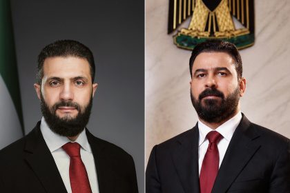 في اتصال هاتفي.. الشرع يهنئ الزيدي ويؤكد اهمية تطوير العلاقات بين سوريا والعراق