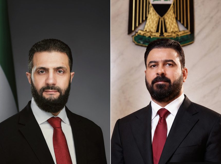 في اتصال هاتفي.. الشرع يهنئ الزيدي ويؤكد اهمية تطوير العلاقات بين سوريا والعراق