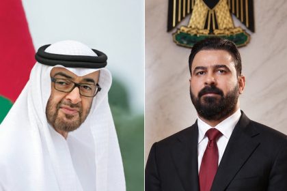 الزيدي ومحمد بن زايد يؤكدان أهمية تعزيز التعاون بين العراق والامارات بمختلف المجالات