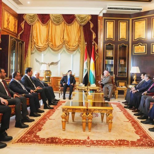 الزيدي يدعو الديمقراطي الكردستاني للعودة إلى بغداد والمشاركة بفعالية بمسار تشكيل الحكومة الجديدة
