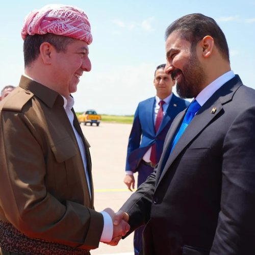 الزيدي ورئيس اقليم كردستان يبحثان ملف تشكيل الحكومة الجديدة
