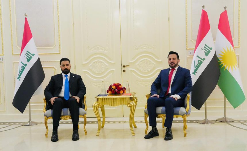 الزيدي ورئيس حركة الجيل الجديد يبحثان الجهود للإسراع في تشكيل الحكومة الجديدة