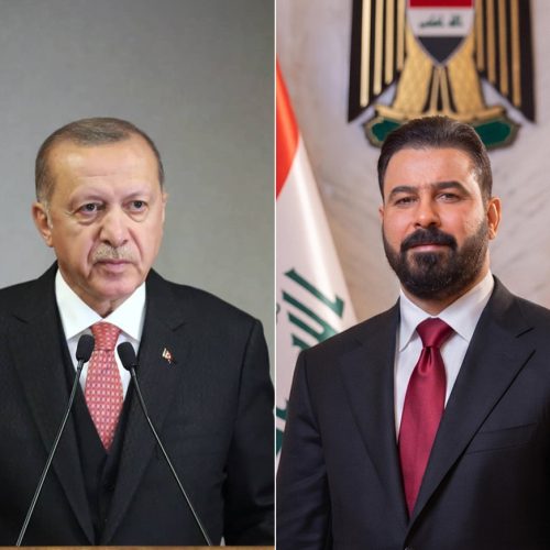 اتصال هاتفي.. أردوغان يؤكد للزيدي دعم تركيا للاستقرار في العراق وتشكيل الحكومة الجديدة