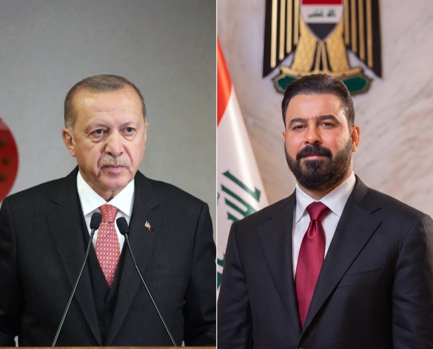 اتصال هاتفي.. أردوغان يؤكد للزيدي دعم تركيا للاستقرار في العراق وتشكيل الحكومة الجديدة