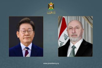 الرئيس الكوري الجنوبي لنظيره العراقي: علاقات التعاون بين البلدين تشهد نمواً متواصلاً بمجالات البناء والطاقة