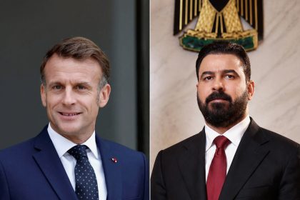 اتصال هاتفي.. ماكرون يهنئ الزيدي ويؤكد وقوف فرنسا إلى جانب الشعب العراقي