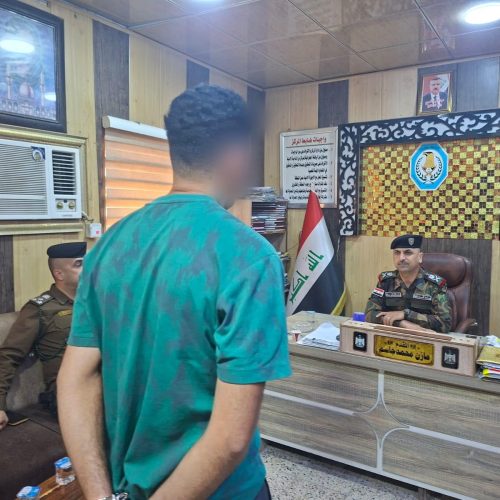 شرطة ديالى تلقي القبض على زوج قتل زوجته خنقاً وادعى انتحارها