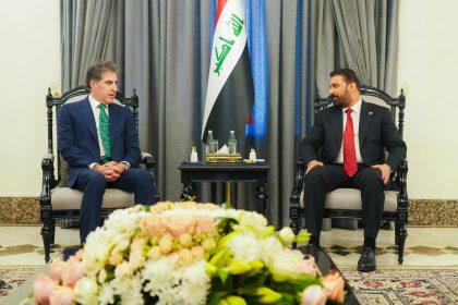 الزيدي ونيجيرفان بارزاني يبحثان تشكيل حكومة وطنية تكون جامعة لمختلف المكونات العراقية