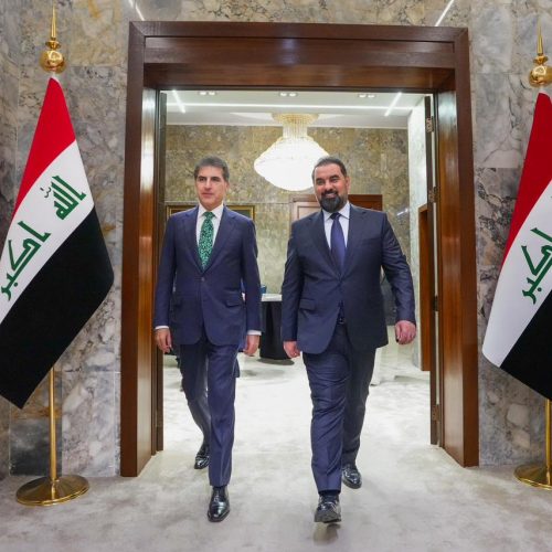 رئيسا البرلمان واقليم كردستان يبحثان مسار تشكيل الحكومة العراقية الجديدة