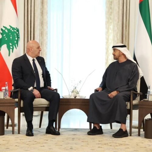 عون يؤكد تضامن لبنان مع الإمارات