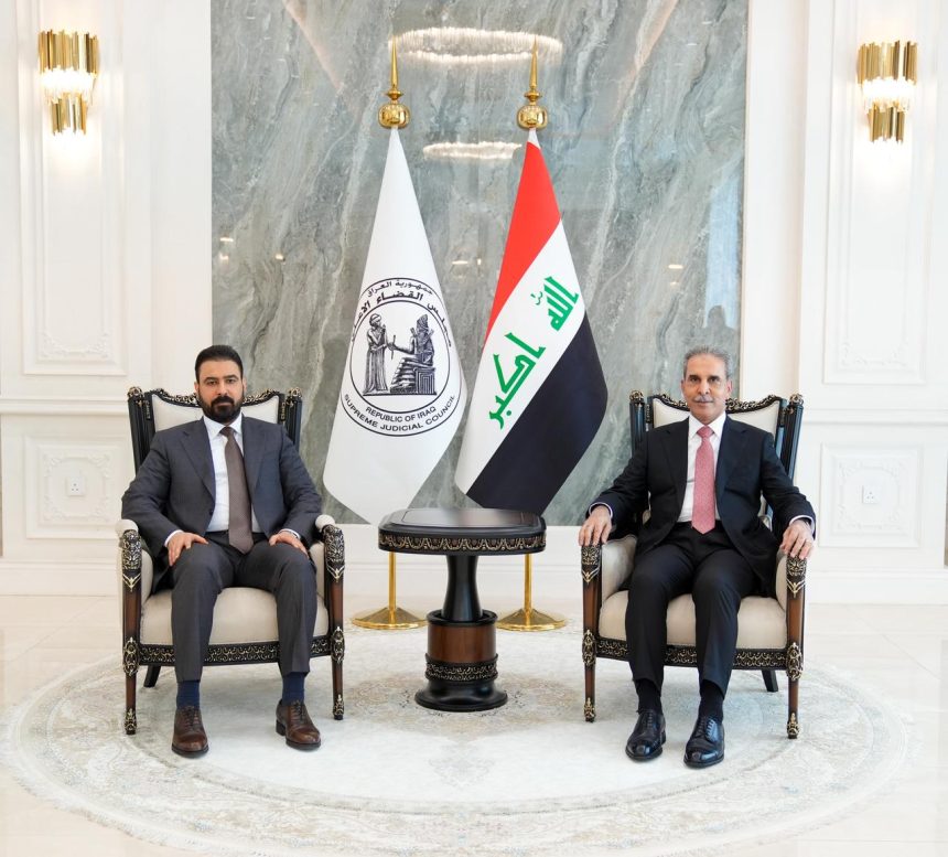 رئيس مجلس القضاء الأعلى للزيدي: أهمية الإسراع في تشكيل مجلس الوزراء ضمن المدة الدستورية