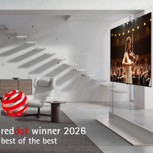 إل جي إلكترونيكس تُكرّم لتميزها في التصميم في حفل توزيع RED DOT DESIGN لعام 2026