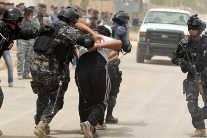 القوات الأمنية تعتقل 3 متهمين بتعنيف طفلة حتى الموت في منطقة الدسيم ببغداد
