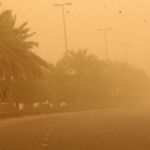 الأنواء الجوية تحدد موعد انحسار موجة الغبار الحالية