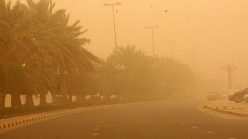 الأنواء الجوية تحدد موعد انحسار موجة الغبار الحالية