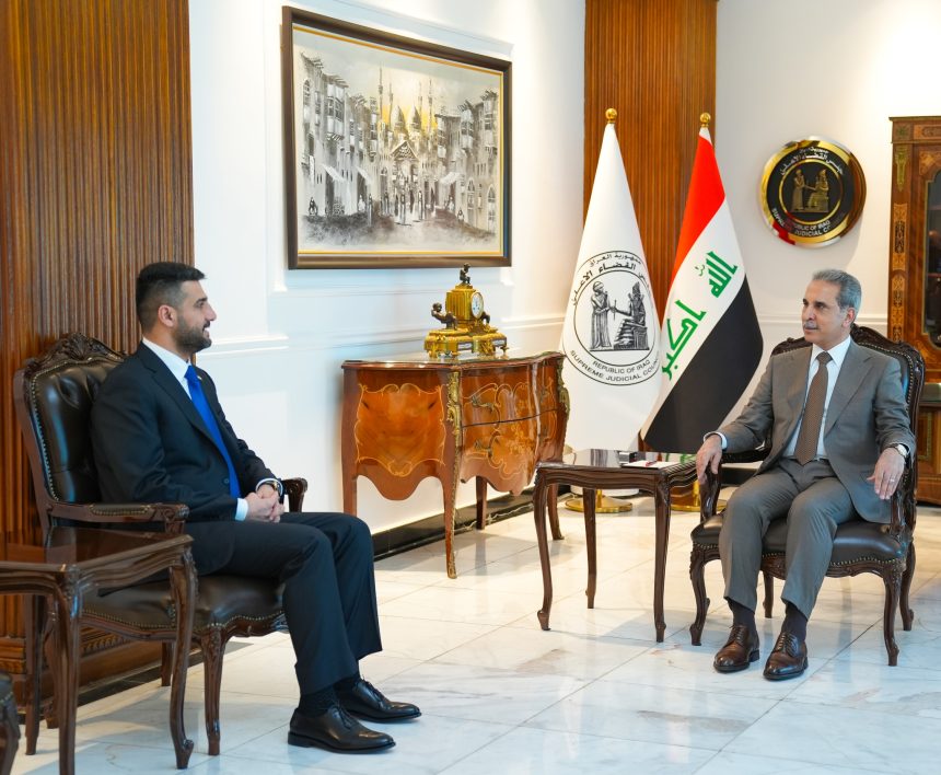 رئيس مجلس القضاء الأعلى يبحث مع وزير الكهرباء الدعاوى التي تخص الوزارة المعروضة على المحاكم