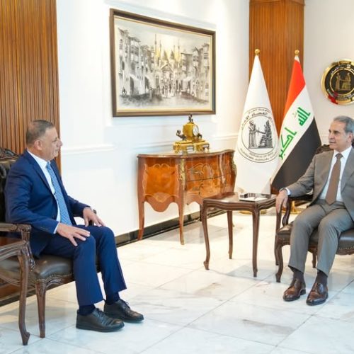 رئيس مجلس القضاء الأعلى يبحث مع وزير الموارد تفعيل إزالة التجاوز على شبكات المياه