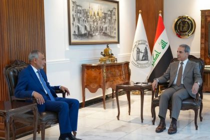 رئيس مجلس القضاء الأعلى يبحث مع وزير المالية حسم الملفات المتعلقة بحماية المال العام