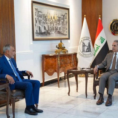 رئيس مجلس القضاء الأعلى يبحث مع وزير المالية حسم الملفات المتعلقة بحماية المال العام