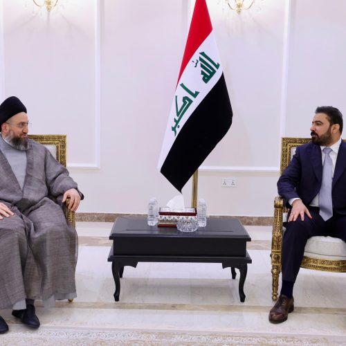 الزيدي والحكيم يشددان على ضرورة تضافر جهود القوى السياسية لإكمال التشكيلة الحكومية
