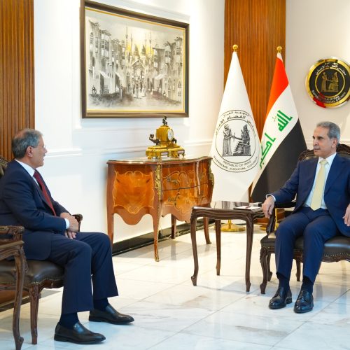 رئيس مجلس القضاء الأعلى ووزير الزراعة يبحثان معالجة المخالفات والتجاوزات على الأراضي الزراعية