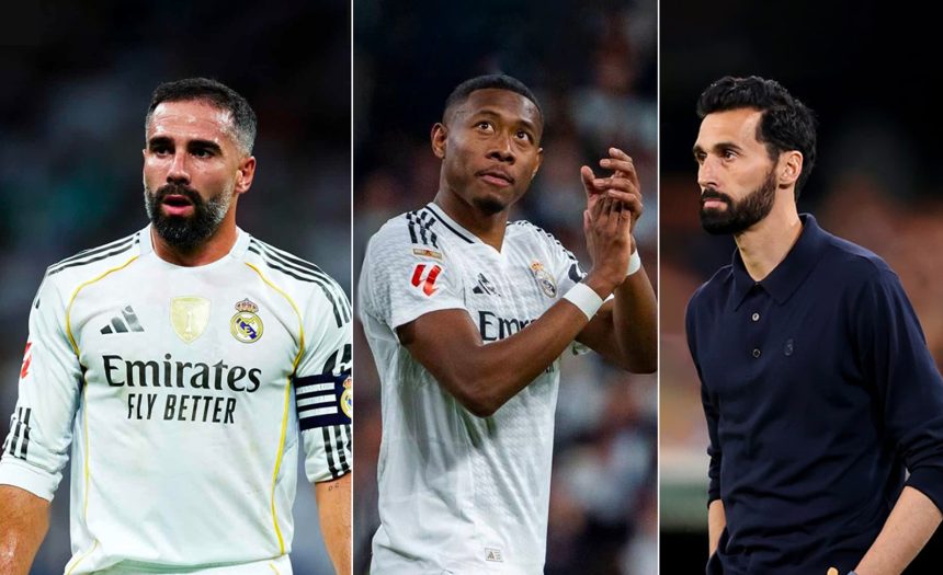 رسميًا.. رحيل أربيلوا ودافيد ألابا وكارفاخال عن ريال مدريد