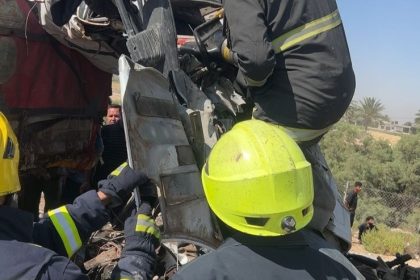 إخماد حريقين منفصلين اندلعا بمخزن للمواد المنزلية وكرفان تابع للحشد في بغداد