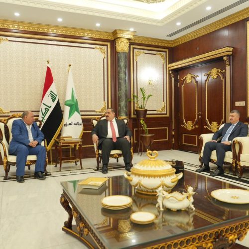 السامرائي يبحث مع نقيب الصحفيين واقع العمل الإعلامي والصحفي في العراق