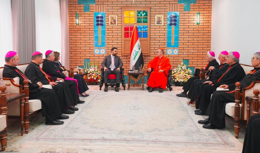 الزيدي يزور كنيسة مار يوسف: المسيحيون مكون أصيل من مكونات الشعب العراقي