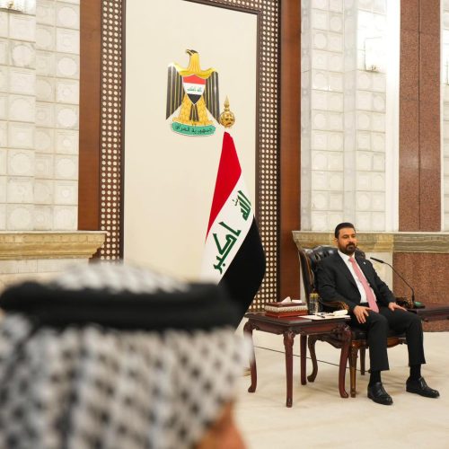 الزيدي يؤكد على المضي في مشروع حصر السلاح بيد الدولة