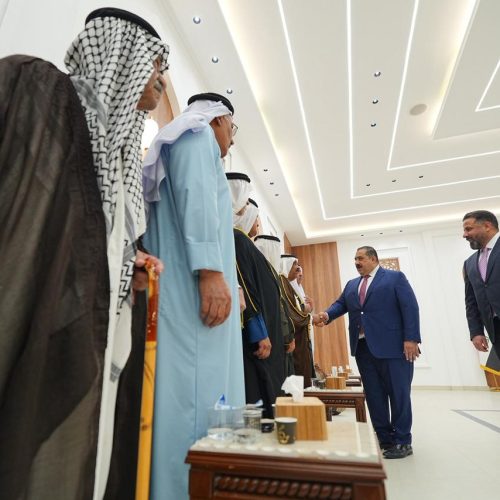 السامرائي يؤكد أهمية تعزيز التواصل بين القيادات السياسية والعشائرية بما يدعم مسار الدولة