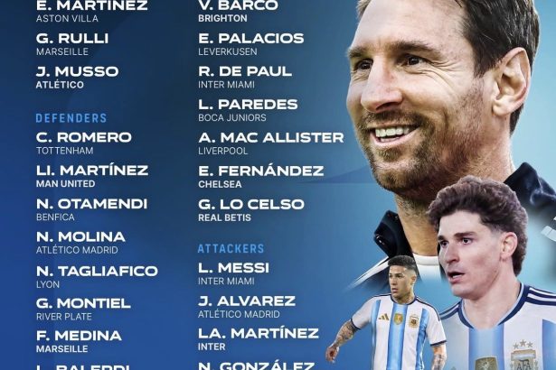 قائمة الأرجنتين لكأس العالم.. استدعاء ميسي واستبعاد نجم ريال مدريد